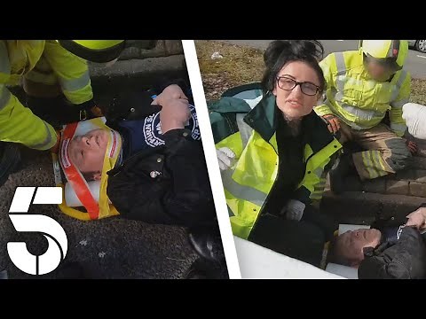 Moped Driver Knocked Off By BMW | Ambulance: Code Red | Channel 5
