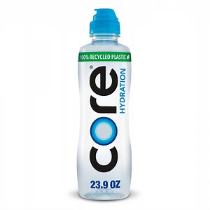 Core Nutrition Perfectly Hydrating Unflavored Water, 23.9 fl oz, 7.4 Natural pH, Plastic Bottle