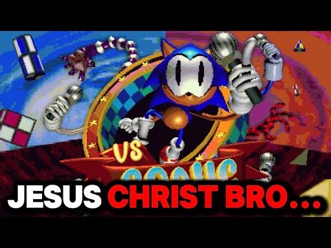 THIS SONIC FRIDAY NIGHT FUNKIN MOD IS PURE INSANITY BRO 😭✌️(SONIC REWRITE ROUND 2)