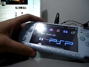Tutorial como carregar psp via USB normal