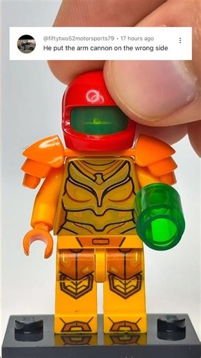 I Made LEGO Samus Wrong… #lego #legos #shorts