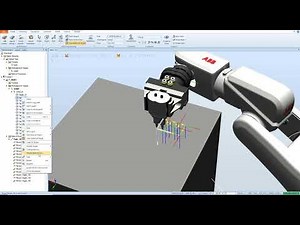 ABB Robotics Basic 1: ABB Robot drawning E letter autopath Part 2: