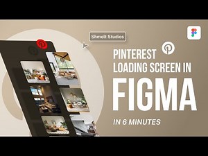 Pinterest Loading Screen in Figma (Easy)
