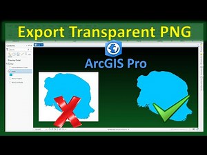 How to Export Transparent PNG in ArcGIS Pro