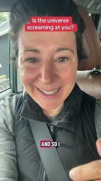 Do you hear it? Do you feel it? We all get talked to in different ways by the universe or love or