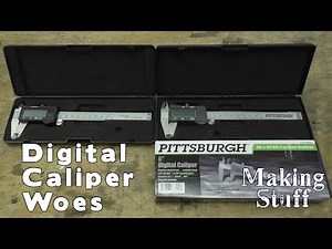 Filament Extruder Update - Digital Caliper Issues