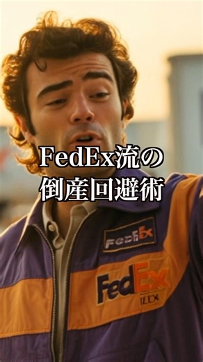 【執念の勝利】FedEx流の倒産回避術があった！