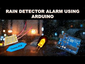 How To Make Rain Detector Alarm Using Arduino Uno By Technoesolution | Arduino Project