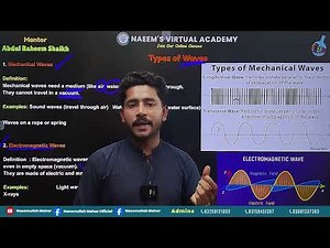 Lecture no : 55Waves | Types of Waves | Properties of Waves | Science