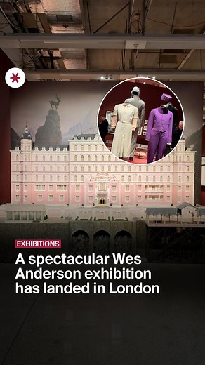 64K views · 464 reactions | A groundbreaking Wes Anderson exhibition...