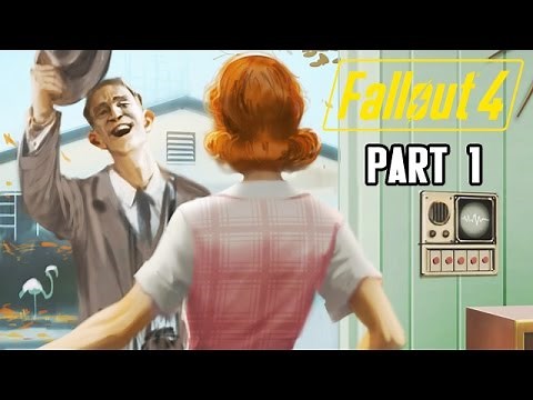 Let's Play Fallout 4 Deutsch #01 - Wenn der Vault-Tec-Mann klingelt