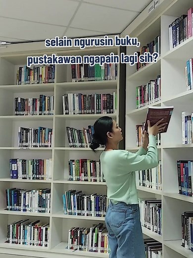 ada yang tahu apa lagi tugasnya?#CapCut #stafperpustakaan #stafperpustakaan #perpustakaan #library #librarian #pustakawan #sertifikasipustakawan