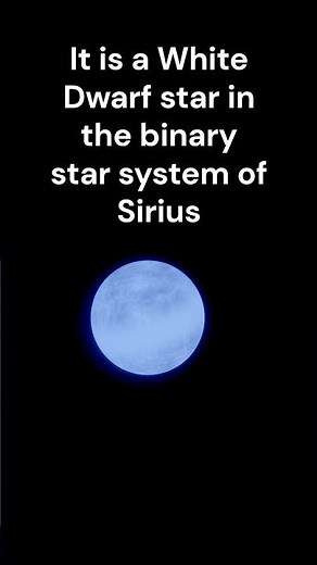 Some Cool Facts about the Sirius star system! #shorts #spaceengine