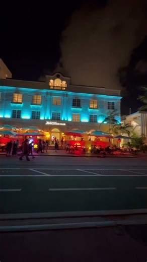 People Enjoy Nightlife in South Beach Miami Florida #travel