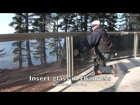 Kool-Ray Installation - Glass panels