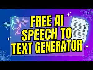 How To Convert Audio To Text Using AI In Minutes For FREE