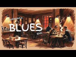 Raw Harmonica Blues Jam at the Bar – Feel the Grit & Soul
