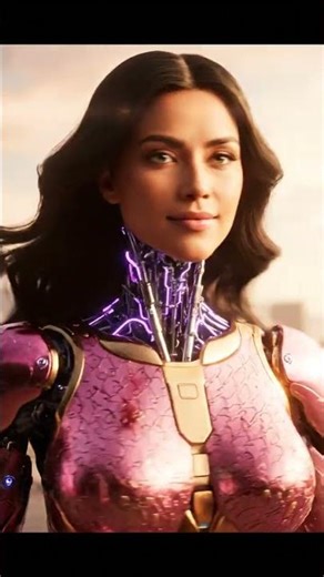 Serene Humanoid Robot Close-Up | Peaceful AI Machine in Motion #HumanoidRobot #AI #RobotASMR