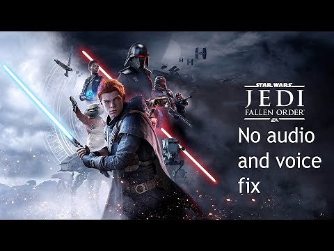Star wars Jedi fallen order no dialogue fix || star wars jedi fallen order no dialogue sound fix