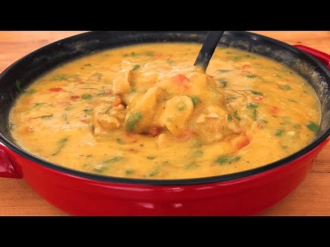 MELHOR RECEITA DE BOBÓ DE FRANGO COM MANDIOCA | RECEITA FÁCIL E PRÁTICA