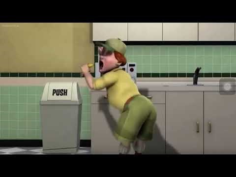 The Penguins of Madagascar - Alice slapped her butt
