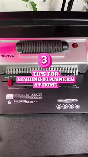 Consejos para encuadernar tus planners en casa
