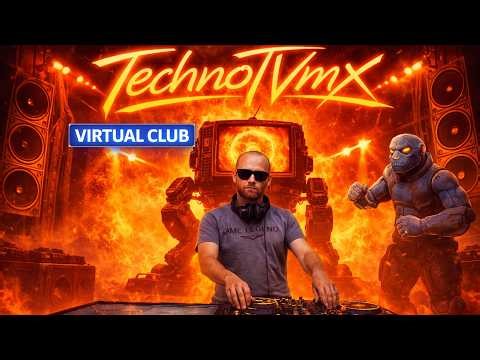 TechnoTVmx Broadcast #103 | Tribal Hypnotic Techno DJ Set @djbergamotte 🎧game engine powered DJ🎧