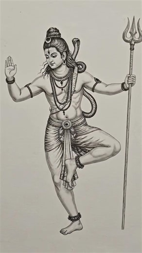 Mahadev drawing 🙏 #shorts