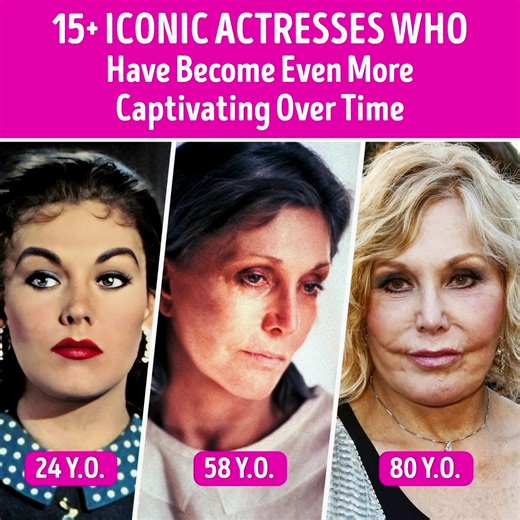 15 Iconic Actresses Who Have Become Even More Captivating Over Time | CelebRatings