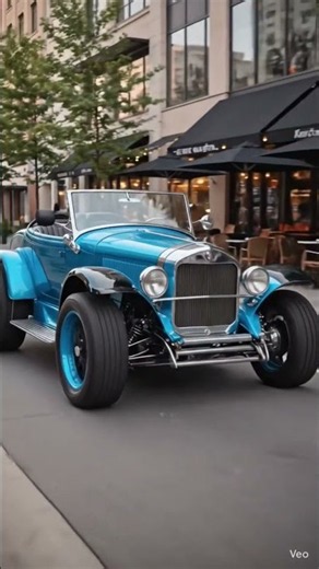 Custom Blue Hot Rod Roadster | The Ultimate American Classic Car 🇺🇸🔥