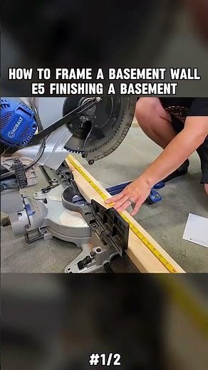 part 5 How to Frame a Basement Wall Step by Step | DIY Basement Finishing Guide