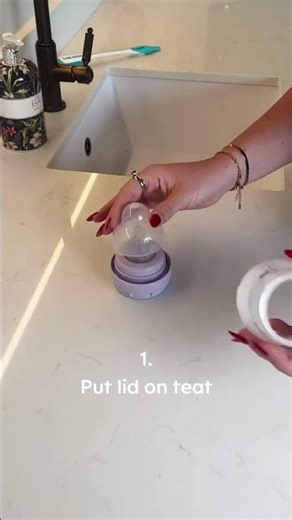 How to: Reassemble your MAM bottle after sterilising