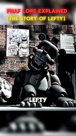 WHY IS PUPPET INSIDE OF LEFTY??? #fnaf #horror #shorts