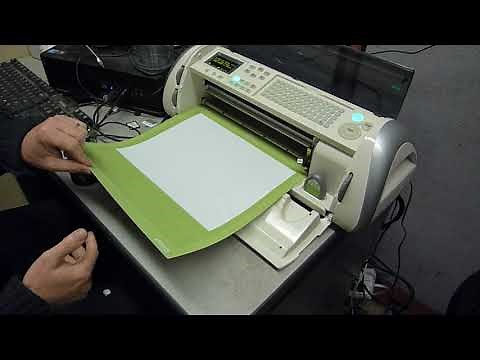 Cricut cutting machine - How to cut using Sure Cuts a Lot software