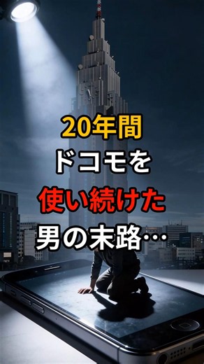 20年間ドコモを使い続けた男の末路