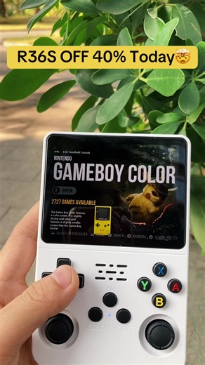 R36s Handheld Games Console #gamesconsole #handheldconsole #r36sgameconsole #r36s #pokemon