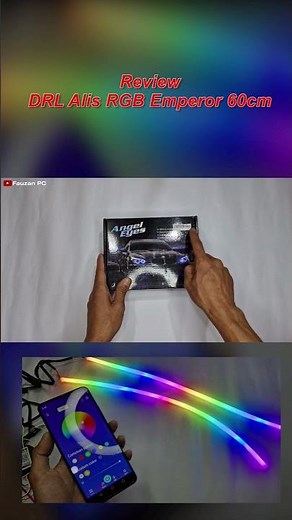 DRL Alis RGB Emperor 60cm Welcome Light + Sein Running