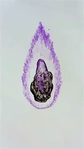 Cara mudah menggambar meteor #drawing