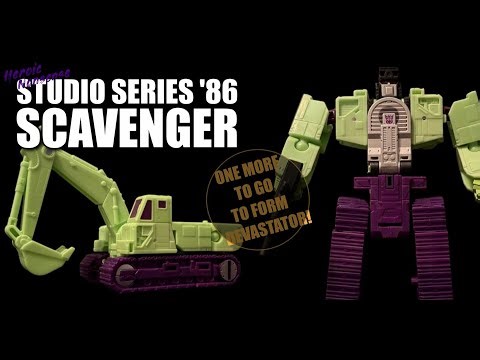 TRANSFORMERS Studio Series 86 SCAVENGER Review! PLUS Combiner Wars, G1 and Blokees Scavenger & More!