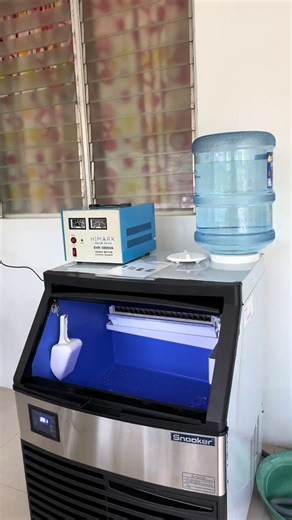 Efficient 100kg Ice Cube Machine Production