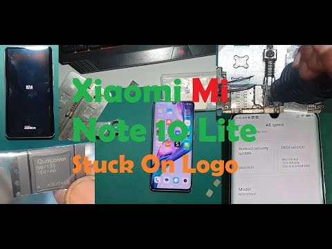 Xiaomi Mi Note 10 Lite│Stuck On Logo
