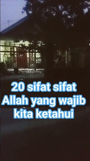 20 Attributes of Allah We Must Know