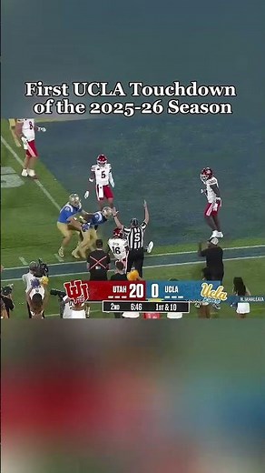 UCLA’s FIRST & LAST Touchdown of the 2025 Season! 🐻🏈🔥 | UCLA Bruins #Shorts