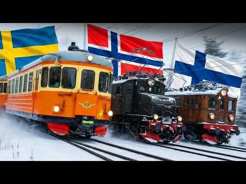 🚆 Nordic Trains Evolution (1800 - 2050) | 200 Years of Rail in Sweden, Norway & Finland