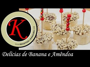 Delícias de Banana e Amêndoa