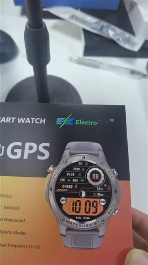 Glory Pro Premium Smartwatch with GPS | AMOLED Display, Fitness & Health Tracker