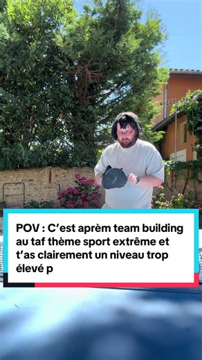 POV : C’est aprèm team building au taf thème sport extrême et t’as clairement un niveau trop élevé pour ton adversaire