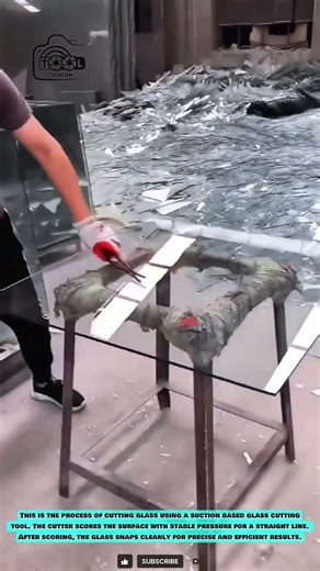 Glass Cutting Tool for Straight and Controlled Glass Cutting