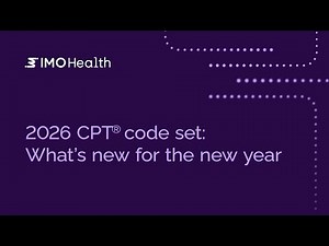 2026 CPT® code set: What’s new for the new year