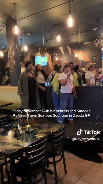 Kocktails and Karaoke Night at FlavorTown in Dacula